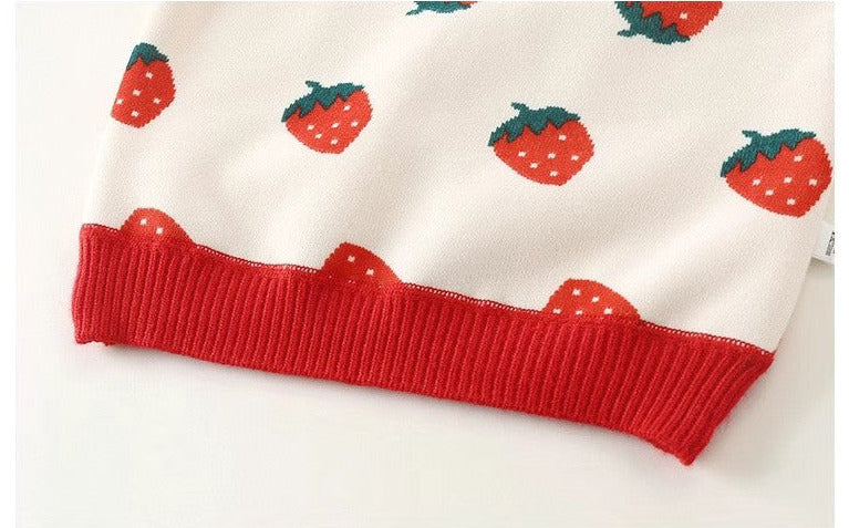 Blusa Infantil Fresa