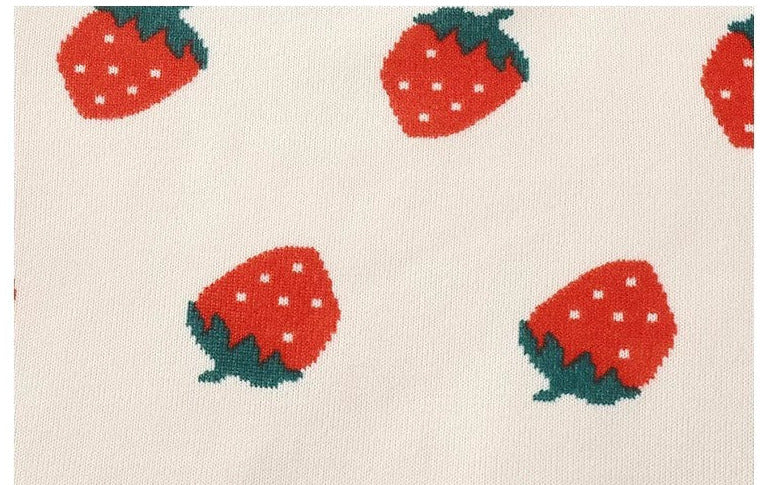 Blusa Infantil Fresa