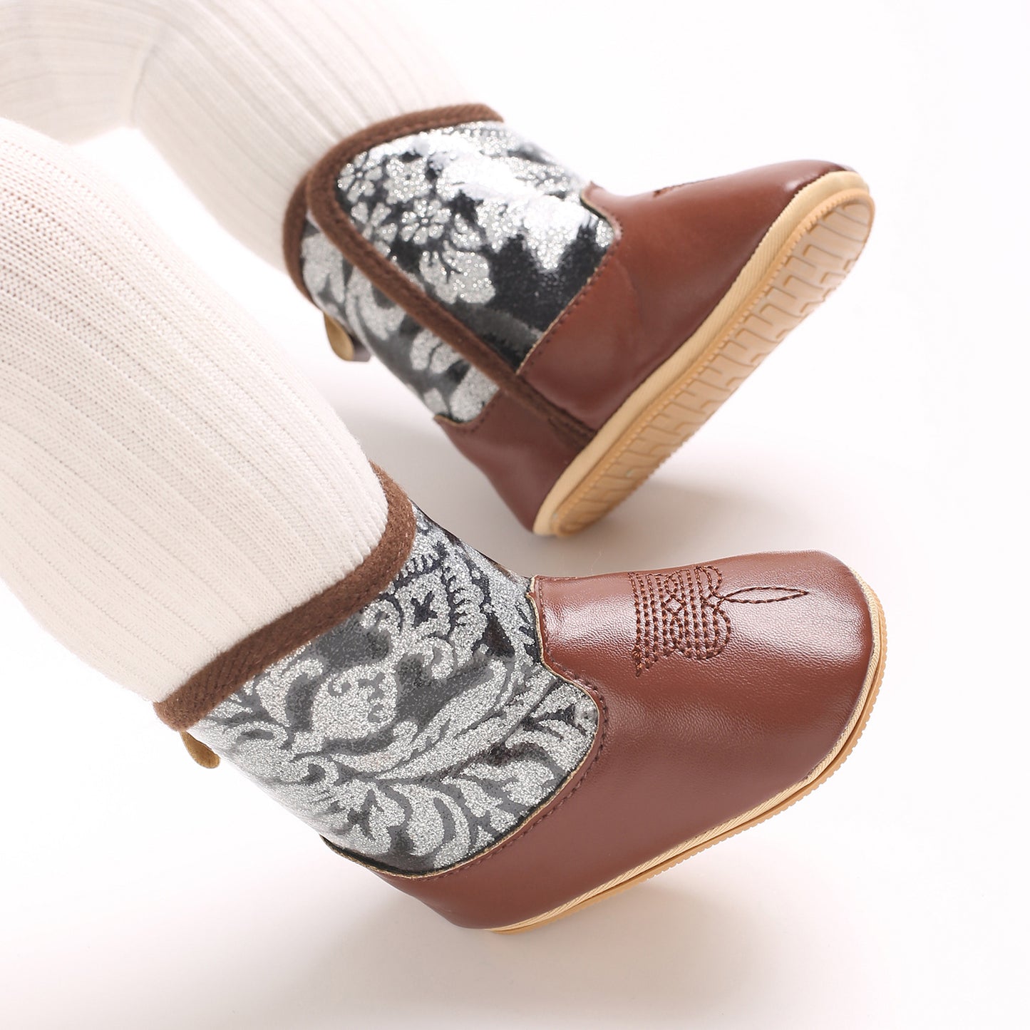 Botas con Estampado Campestre para Niños