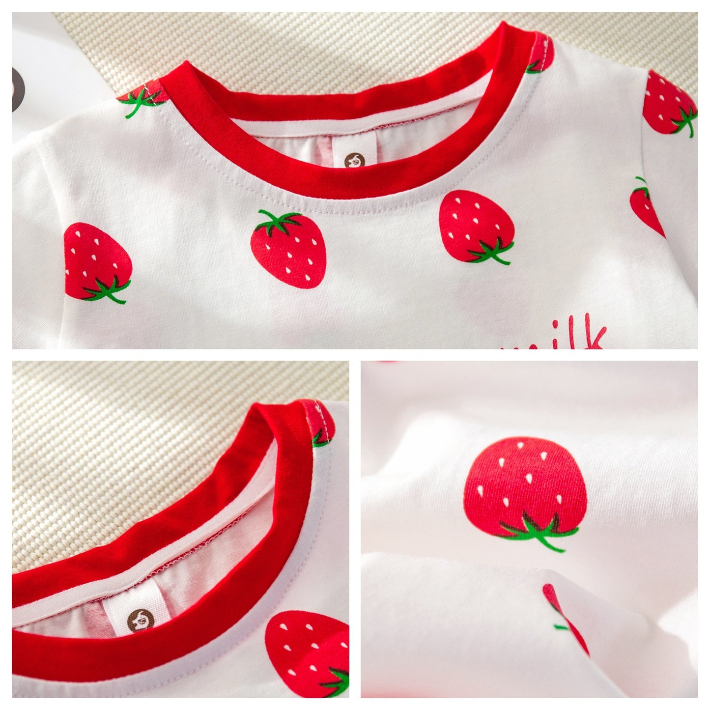 Fresas Camiseta Infantil Mujer