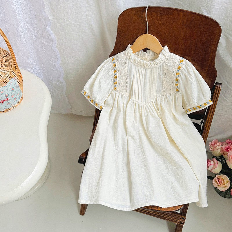 Vestido Infantil de Verano Florecitas