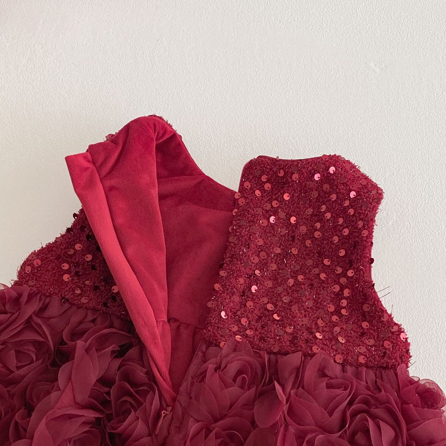 Vestido Infantil Invierno/Verano Flores