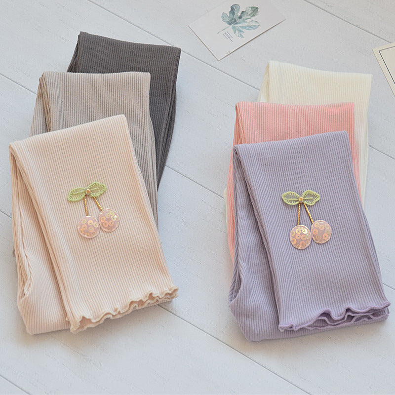 Cerejinhas Leggin Infantil Mujer