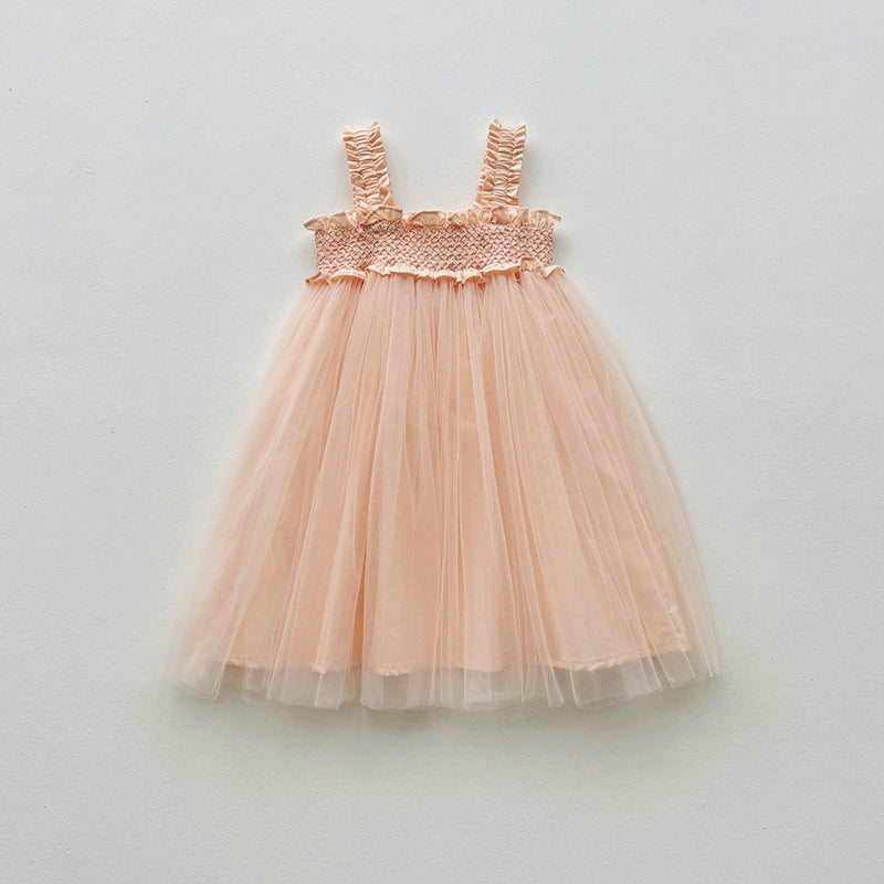 Vestido de tul para niña