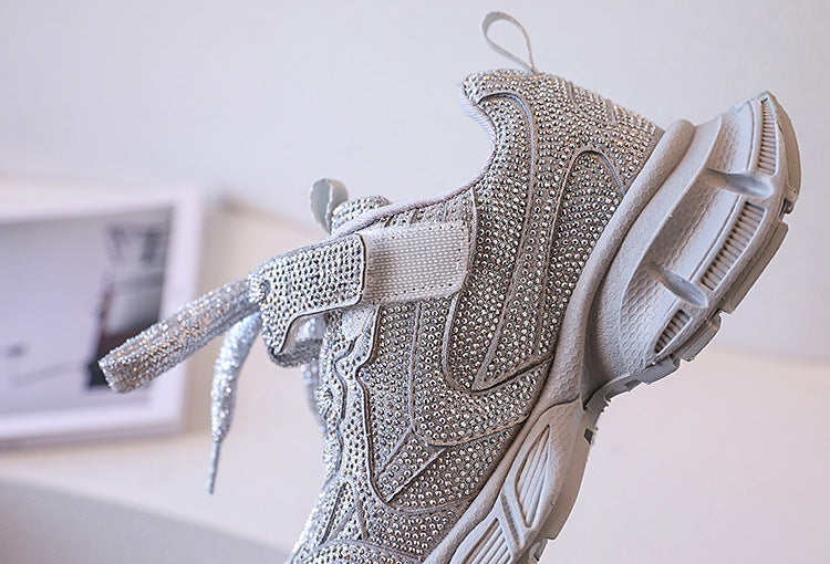 Zapatillas Deportivas Brillantes para Niños