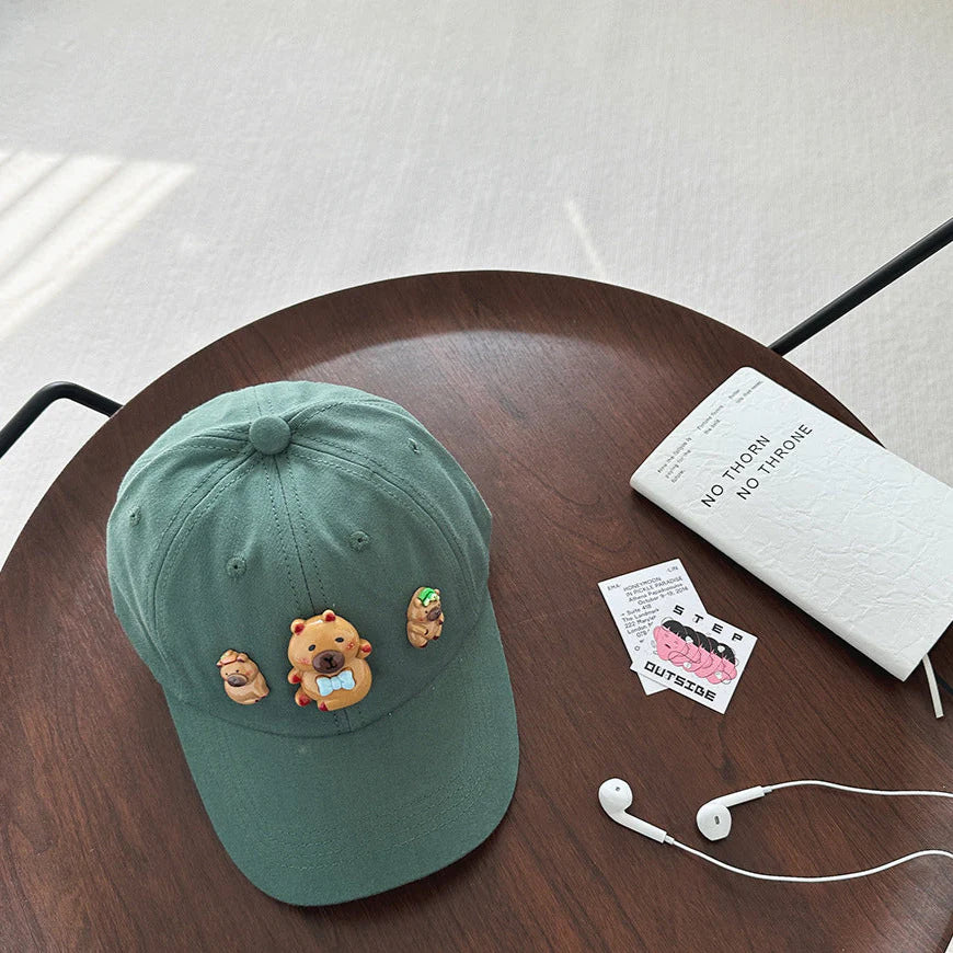 Gorra infantil de capibara