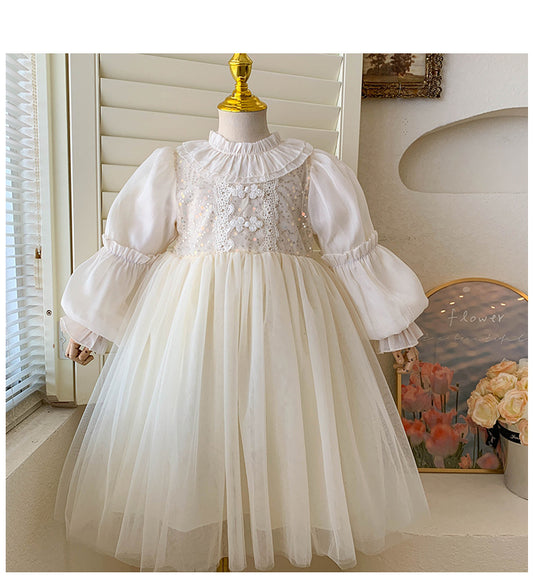 Vestido Infantil Princesa de Tul