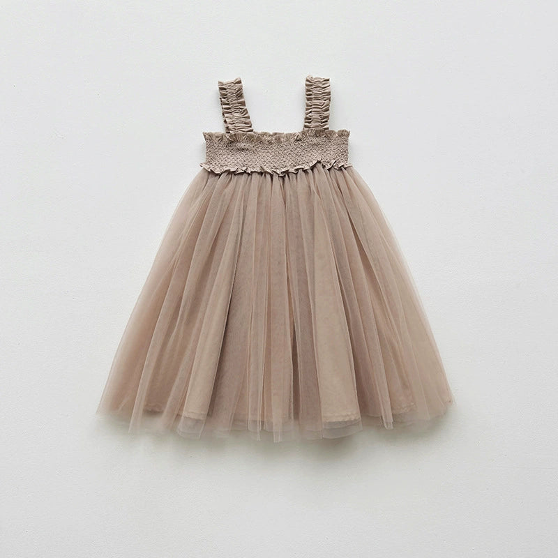 Vestido de tul para niña