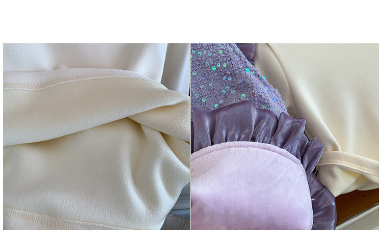 Conjunto Infantil Brillante Invierno/Verano para Niña