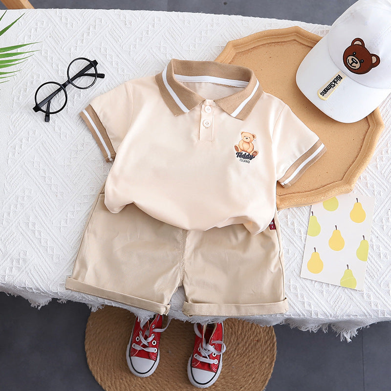 Conjunto de Osito de Polo para Niño