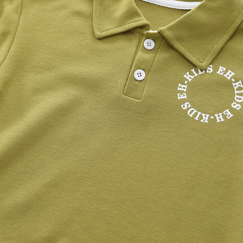 Conjunto de Cuello Polo para Niño
