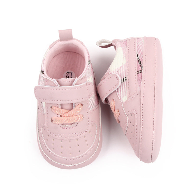 Zapatillas de Cuadros con Velcro para Niños