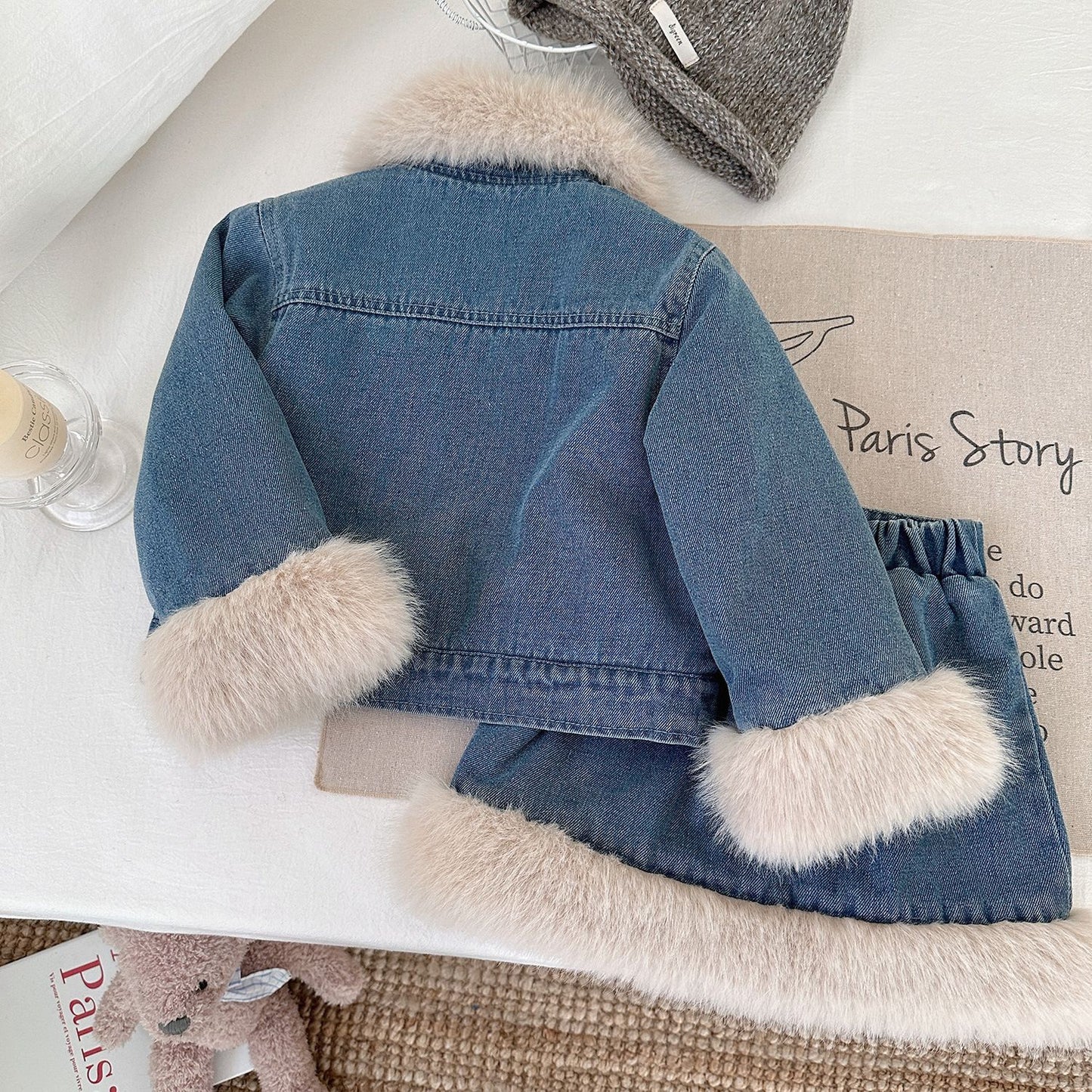 Pelinhos Jeans Conjunto Infantil