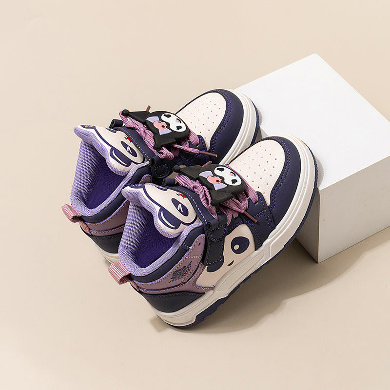 Zapatillas de Deportivas para Niños con Diseño de Animales en Color morado
