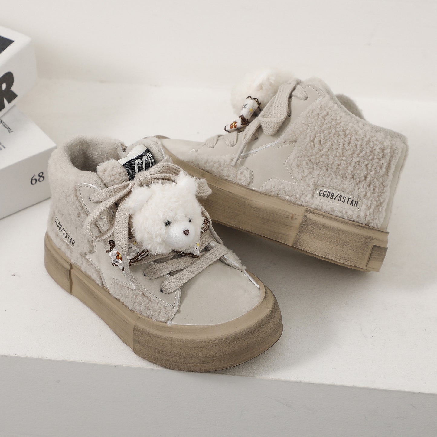 Zapatillas Deportivas Con Osito Para Niños