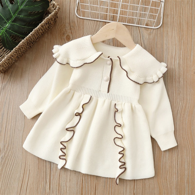 Vestido de punto para niñas