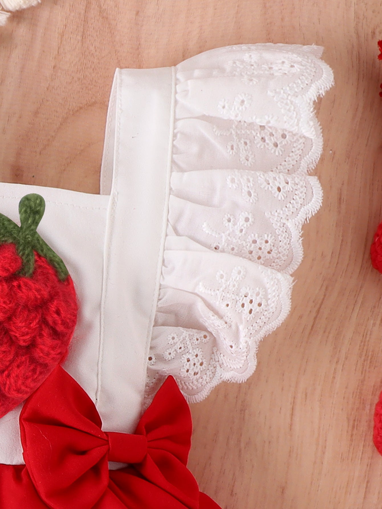 Body Infantil de Manga corta Fresa