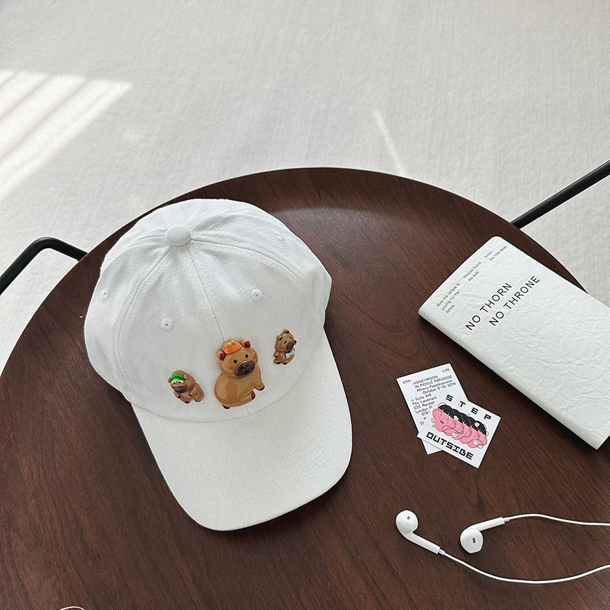 Gorra infantil de capibara