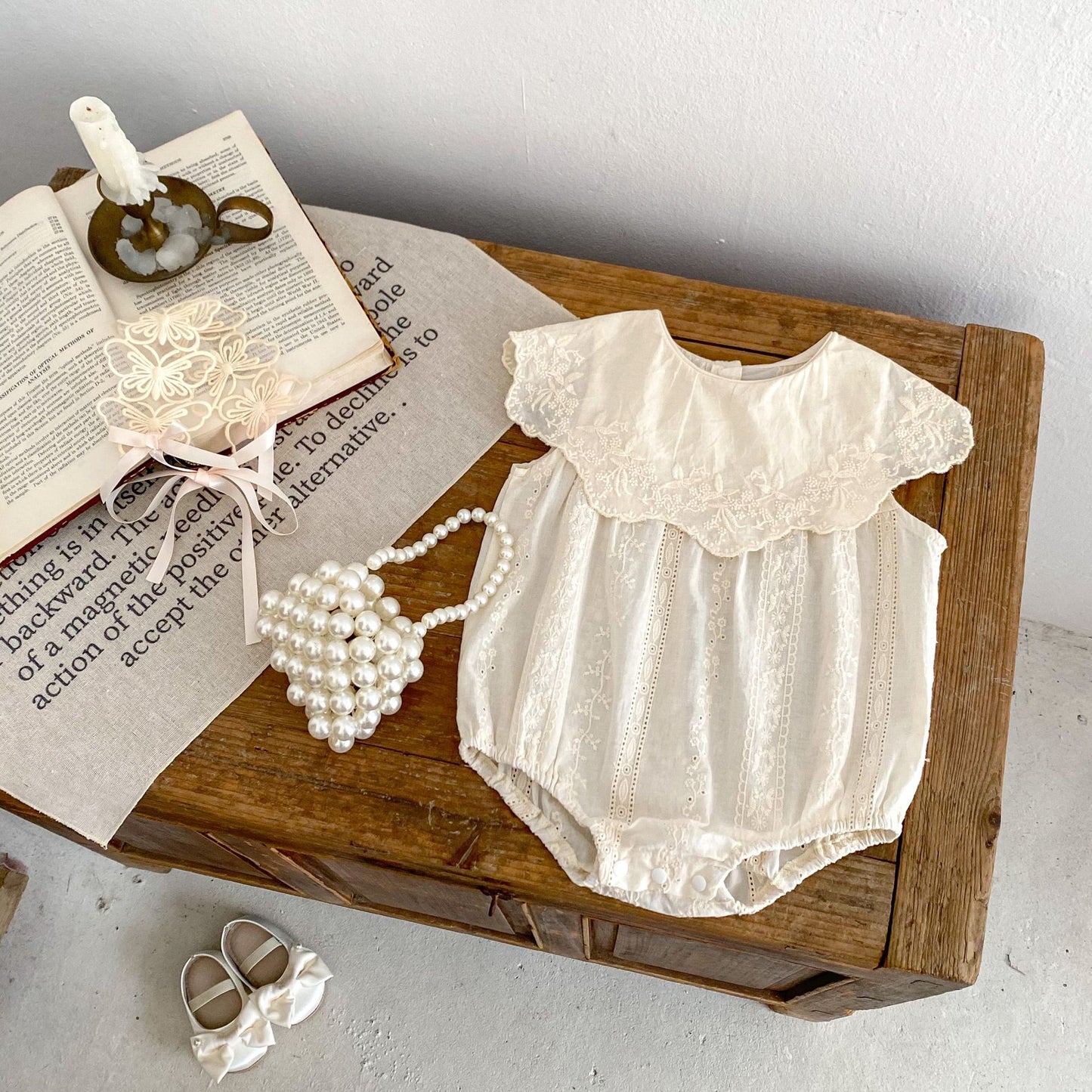 Body de Encaje Para Niñas