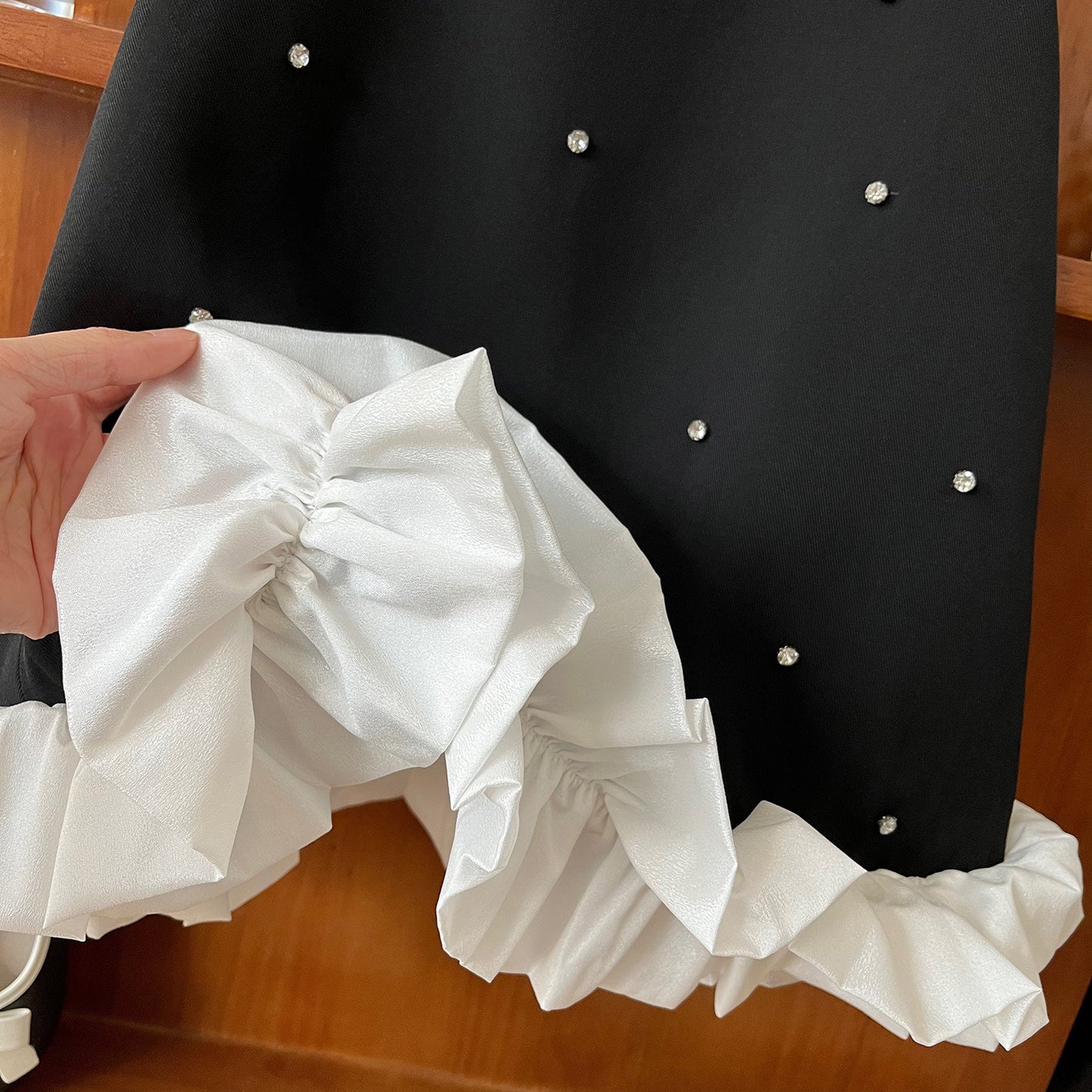 Vestido Infantil Perlas