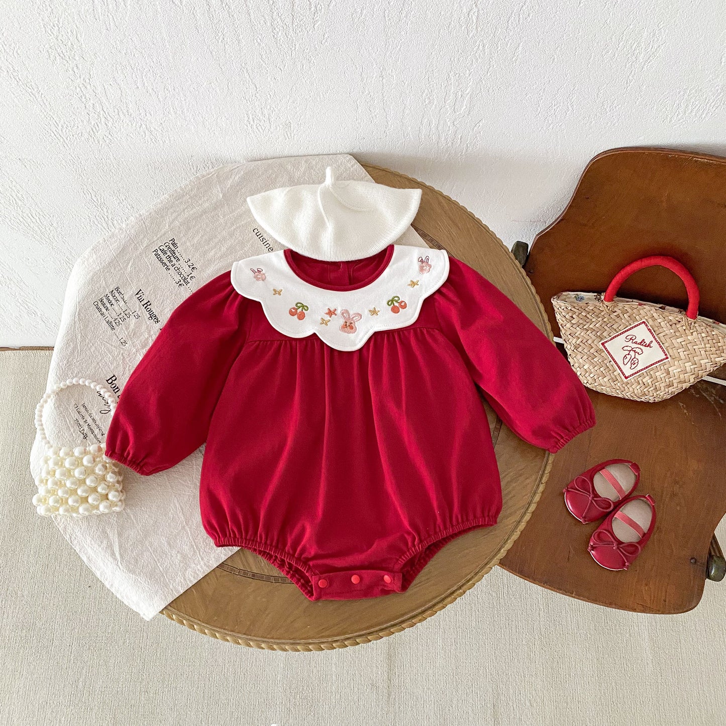 Body Infantil Golinha Rojo