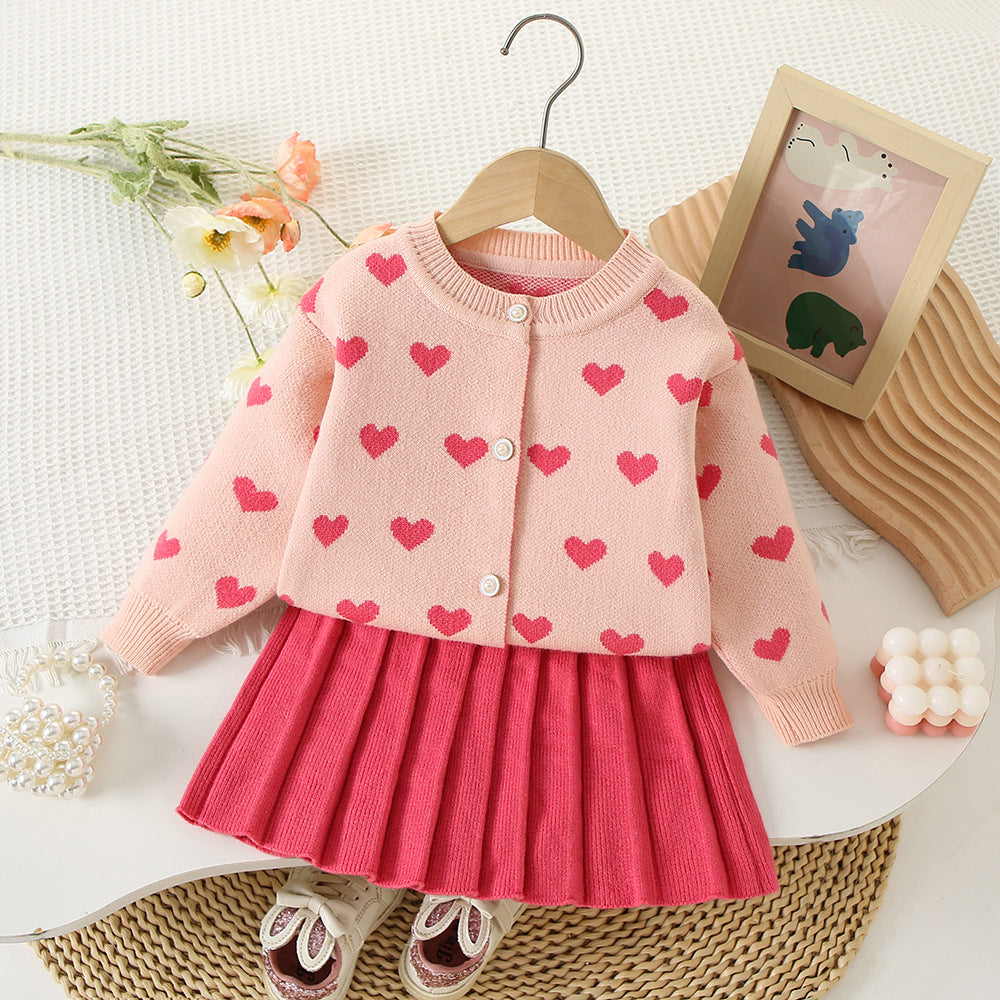 Conjunto Love Winter para niñas
