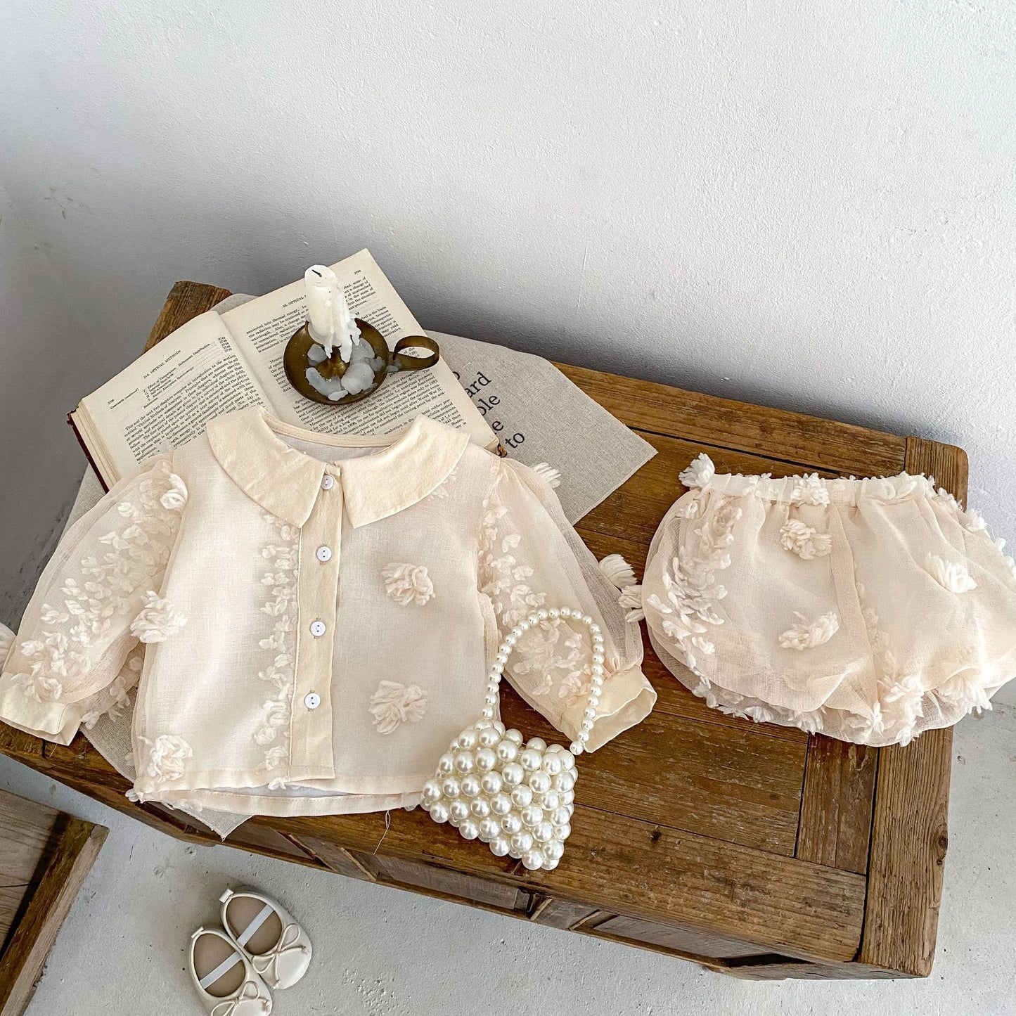 Vestido/Conjunto de Flores para Niños