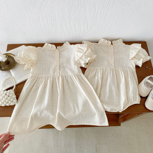 Body de Encaje Lese Para Mujer/Vestido para Niños