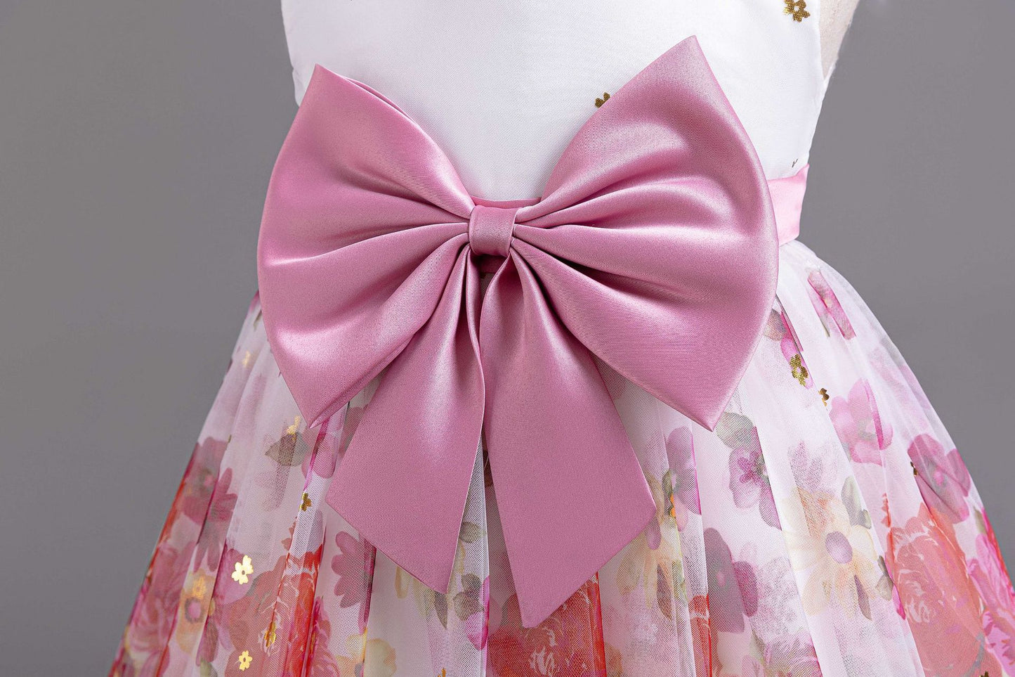 Vestido de Fiesta Floral Infantil