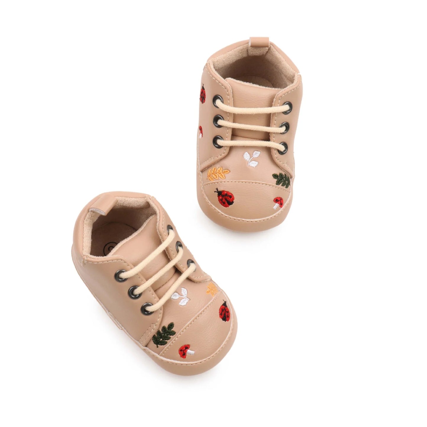 Zapatos Infantiles Mariquitas Flores