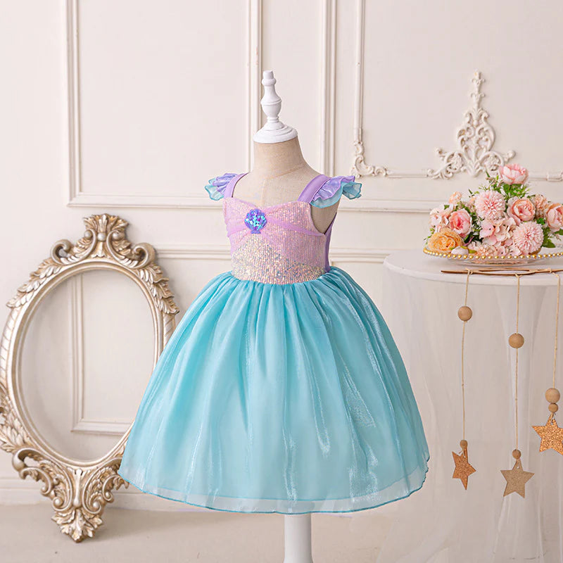 Vestido de Princesa Sirena Infantil