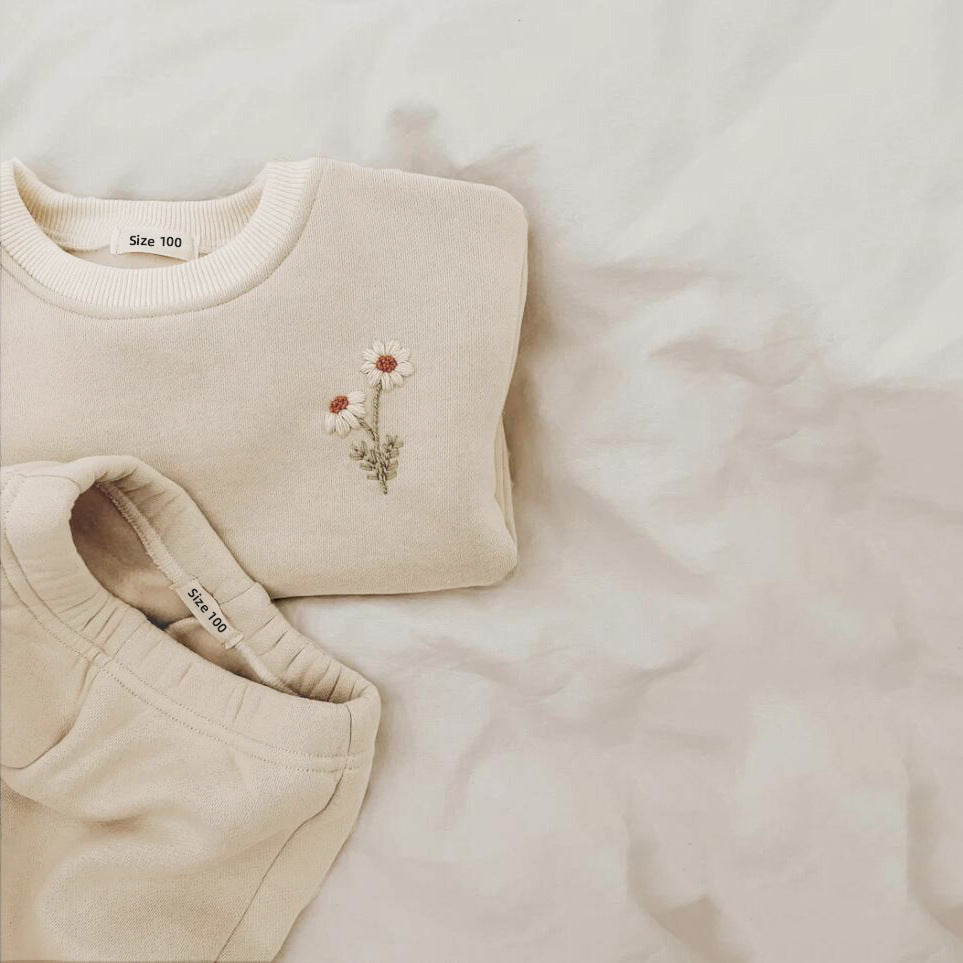 Conjunto Infantil Sudadera Apeluçado