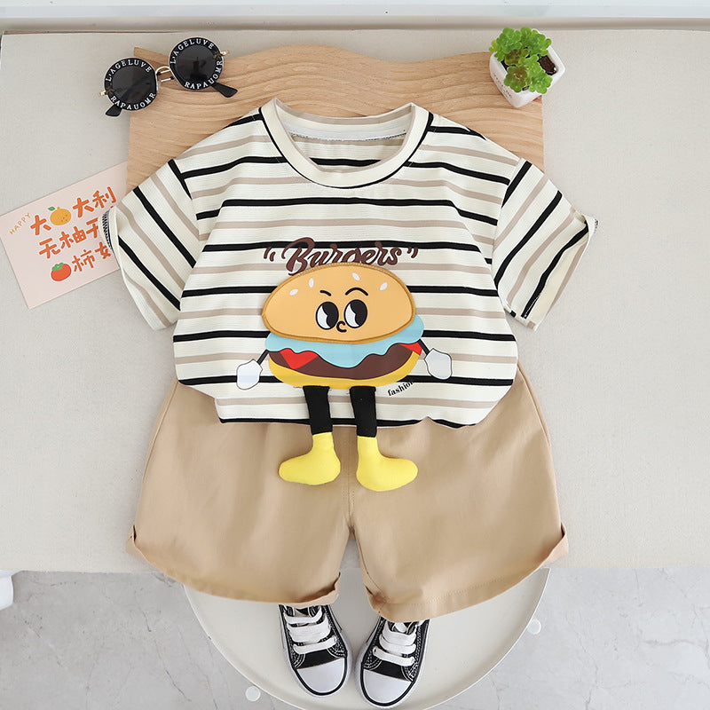 Conjunto de hamburguesas para niños y hombres