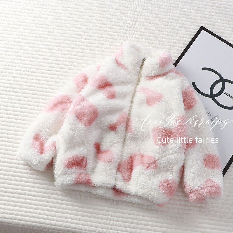 Blusa Infantil de Felpa