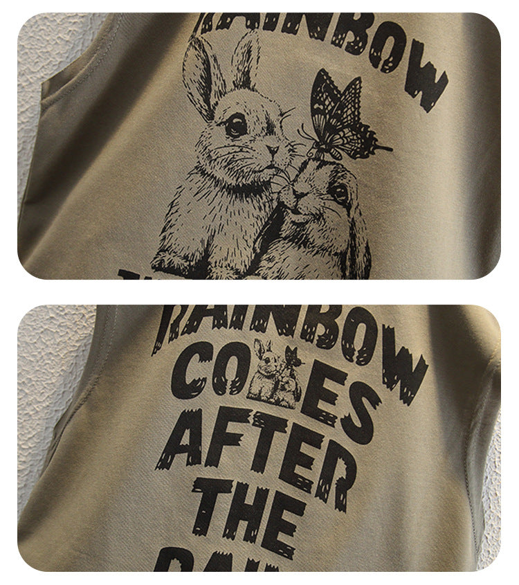 Conjunto Infantil Hombre Coelho Camiseta Sin Mangas