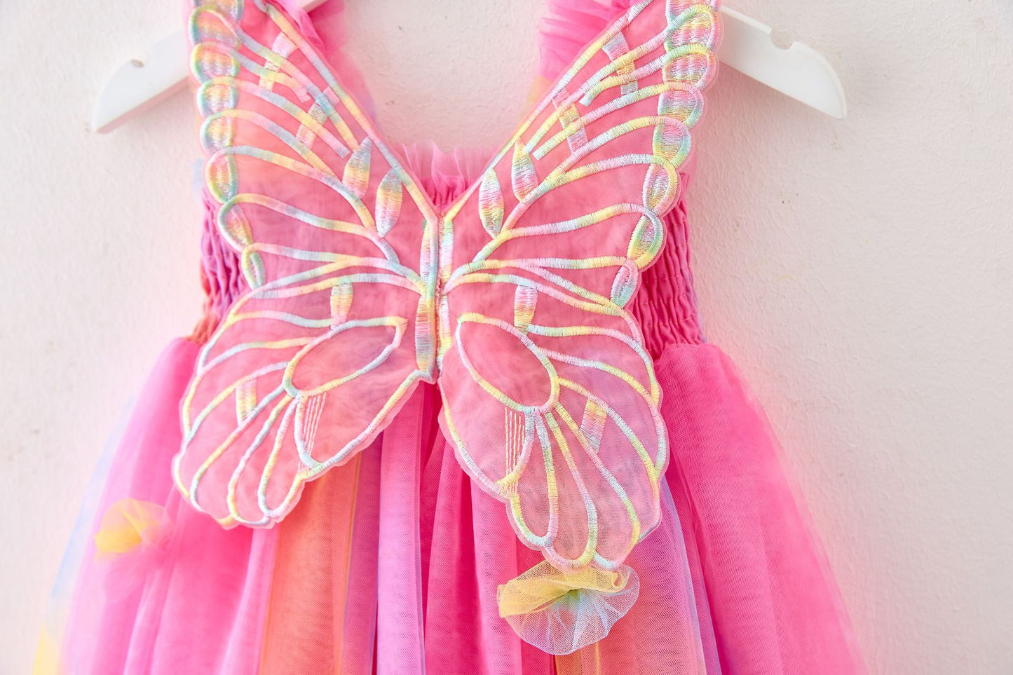 Vestido Infantil Asinha Tul Colores