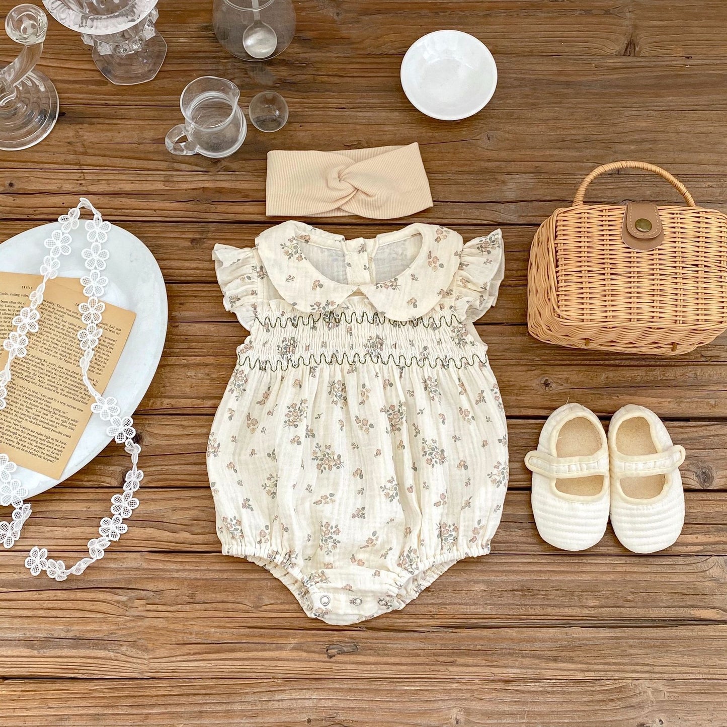 Florzinhas Body Infantil Mujer