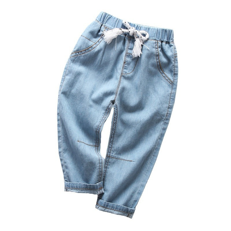 Pantalones Jeans Elásticos para Niños