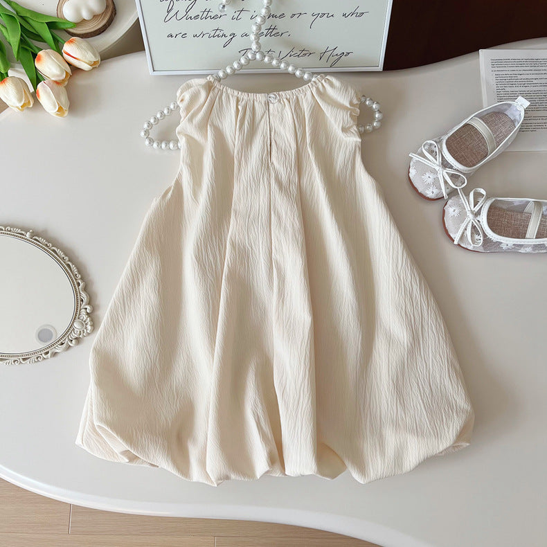 Vestido/Conjunto Infantil Con Lazo