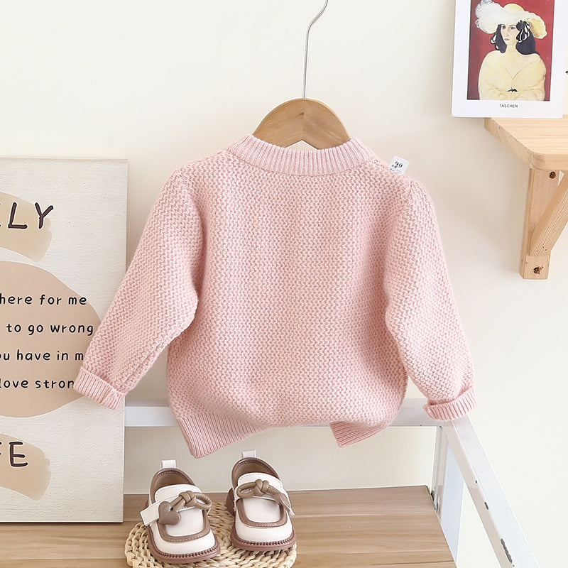 Blusa Infantil Corazón Invierno