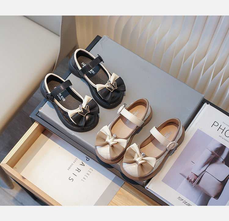 Zapatos de Princesa con Lazo para Niñas