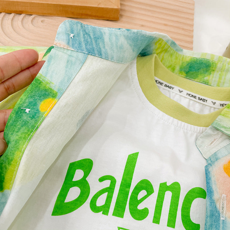 Conjunto Infantil Hombre 3 Piezas Verano