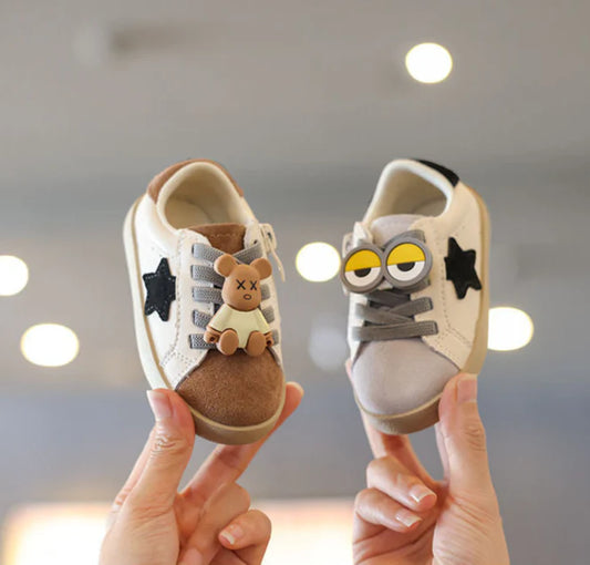 Zapatillas de Deporte Con Forma de Oso y Ojo de Estrella Para Niños
