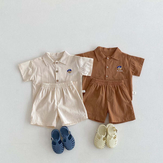 Conjunto de Bolsillos con Forma de Osito de Peluche para Niño