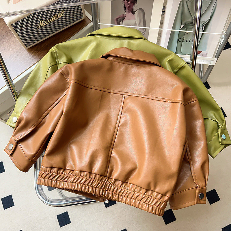 Chaqueta  Bolsos de Cuero para Niños