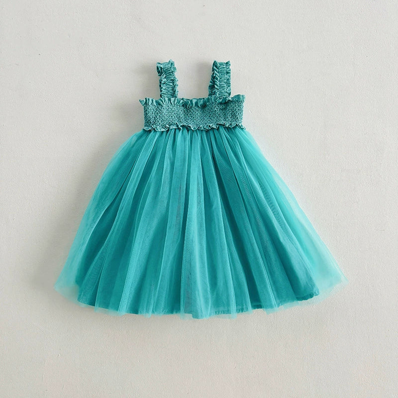 Vestido de tul para niña