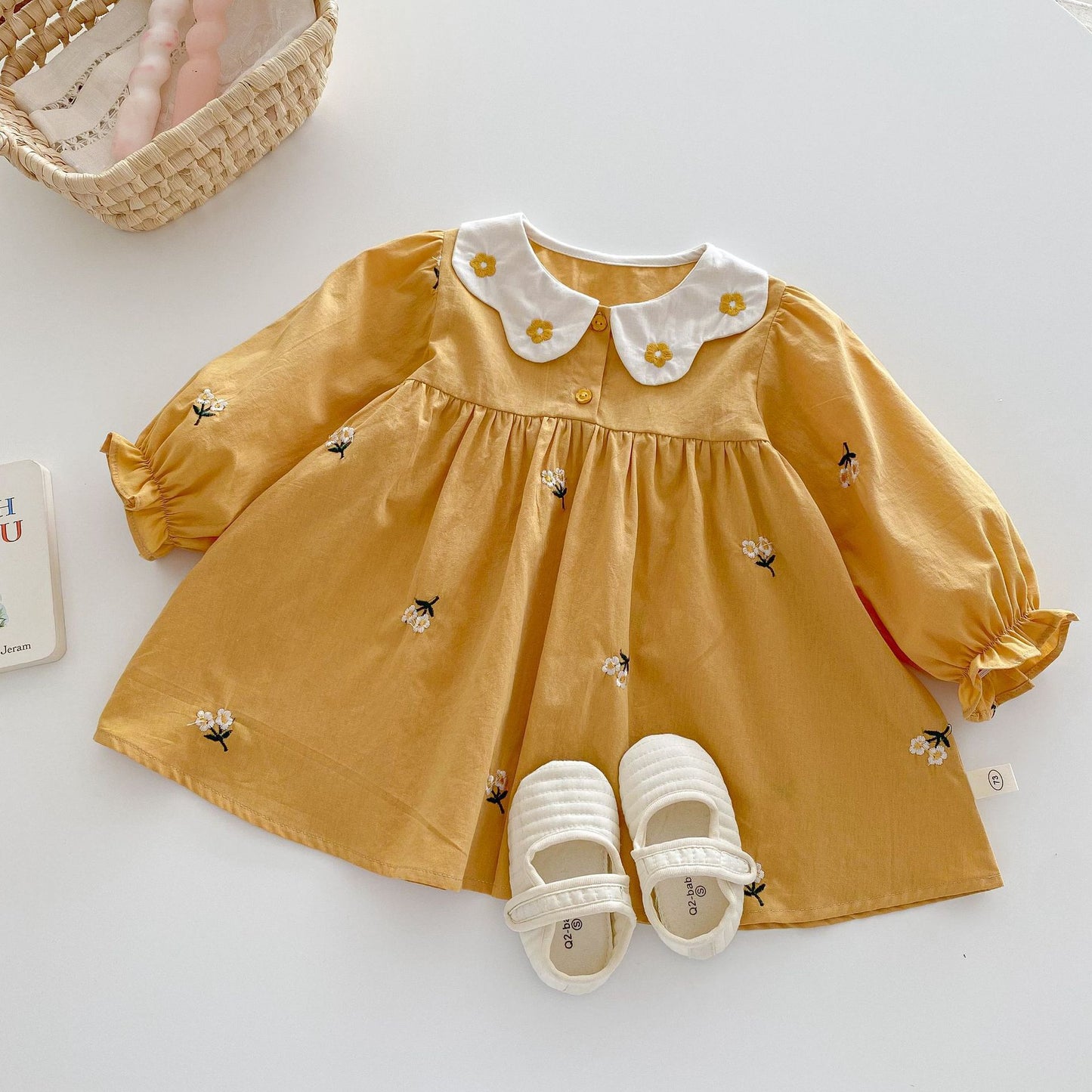 Vestido Infantil Florecitas