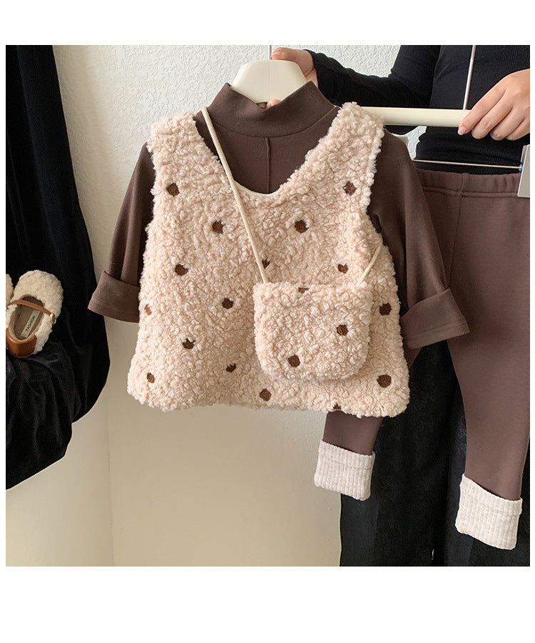 Conjunto de 3 Piezas de Invierno para Mujer y Niño