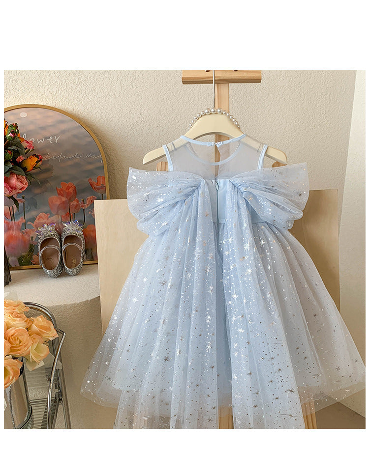 Vestido Infantil Princesa Brillante