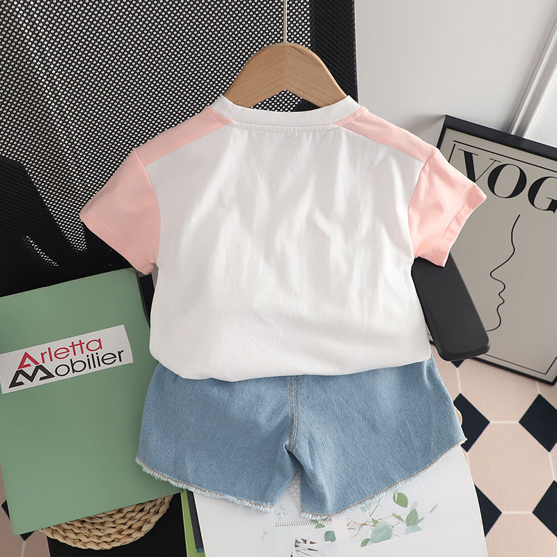 Conjunto Infantil Arcoiris y Jeans